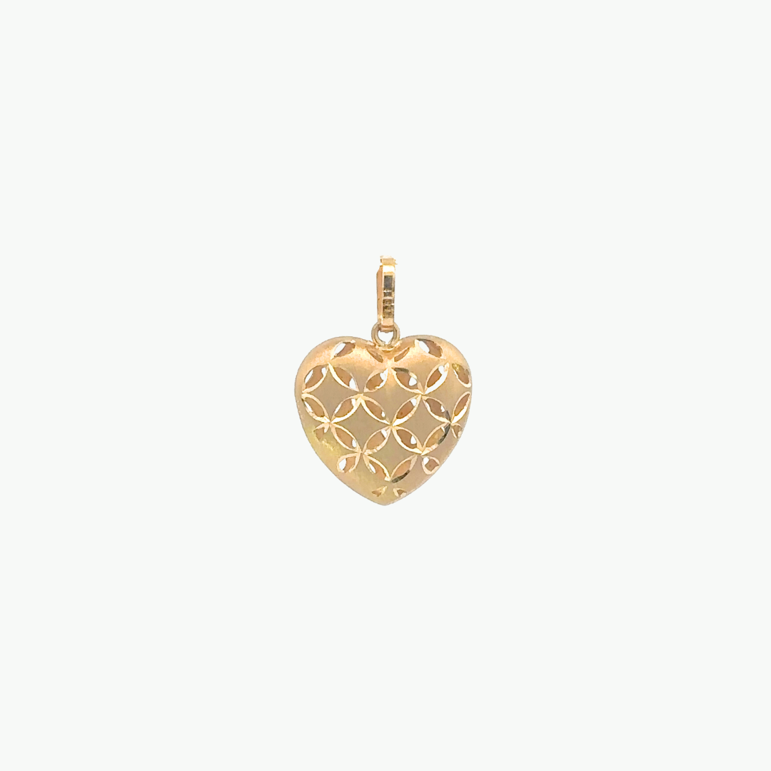 Pingente Ouro Heart