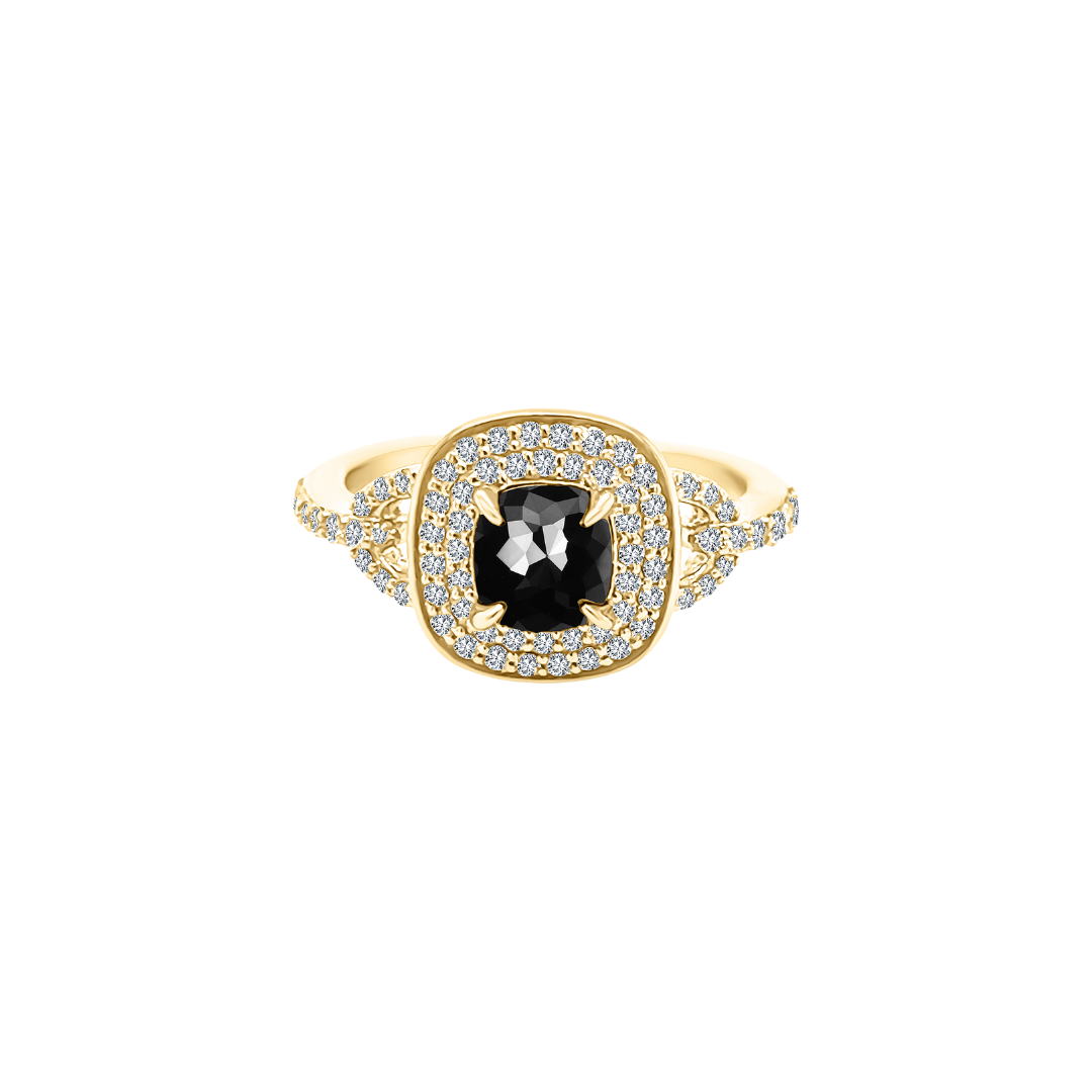 Anel Adele Diamante Negro