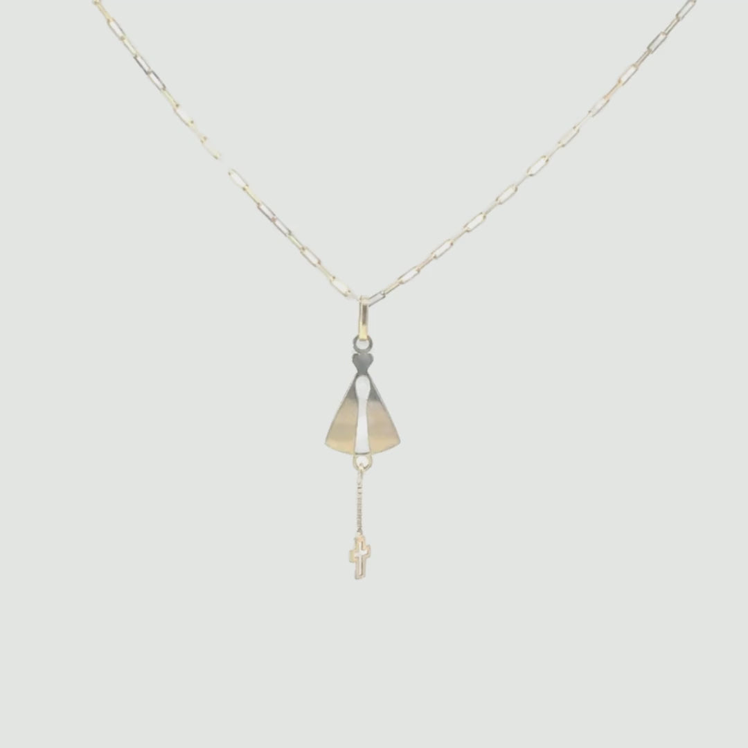Pingente Ouro Nossa Senhora de Aparecida